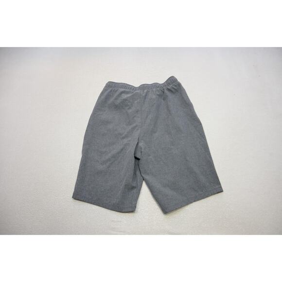 Hurley Gym Shorts Wicking Performance Gray W/Pockets Athletic Boys Sz XL 18-20 - Picture 7 of 7